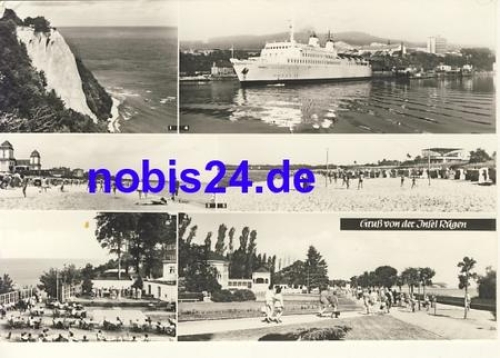 18546 Insel Rügen Mehrbildkarte o 1984