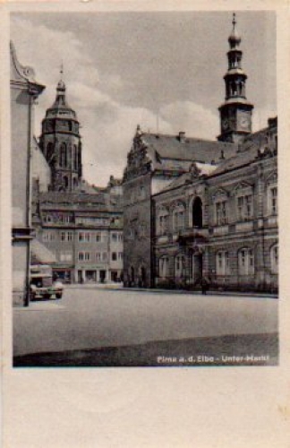 01796 Pirna Unter-Markt, o 15.5.1956