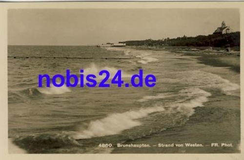 18225 Brunshaupten Strand von Westen *ca.1950