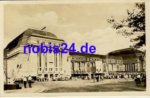 Leipzig Central Station o 1953
