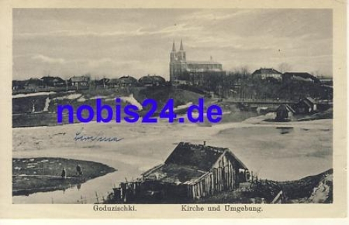 Goduzischki Kirche und Umgebung  *1917