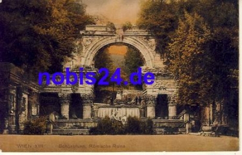 Vienna Schoenbrunn ruins *ca.1915