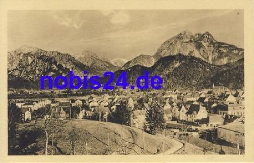 87629 Fussen mit Sauling *ca.1920