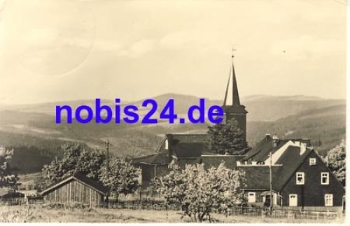 98666 Masserberg Kirche o 1964