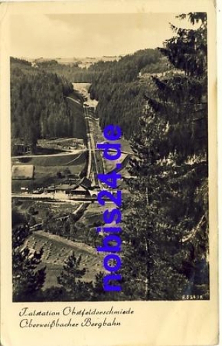 98746 Oberweissbach  Bergbahn *ca.1957