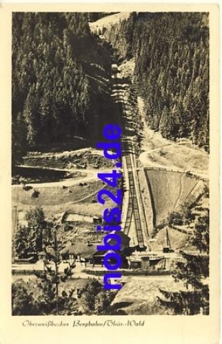 98746  Oberweißbach Bergbahn *ca.1957