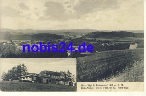 99735 Petersdorf Harz Rigl Gasthof o 1926