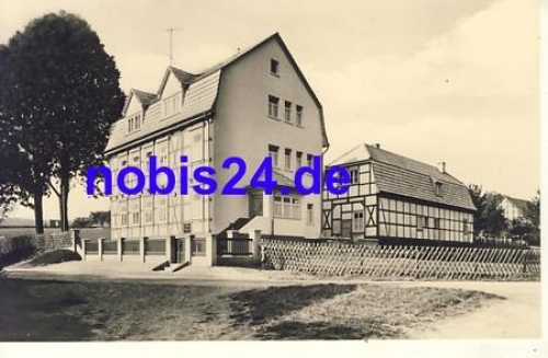 99734 Steigertal Ferienheim Industriemontagen Merseburg *ca.1965