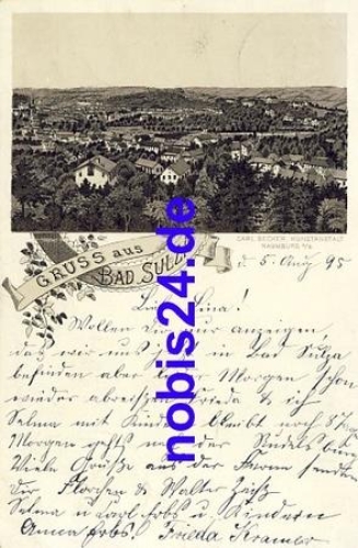 99518 Bad Sulza precursor Litho o 1895