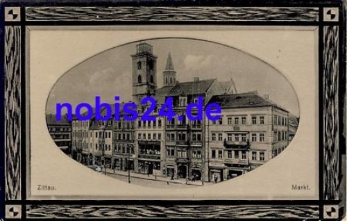 02763 Zittau Marktansicht o ca.1915