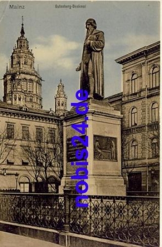 Mainz Gutenbergdenkmal *ca.1920
