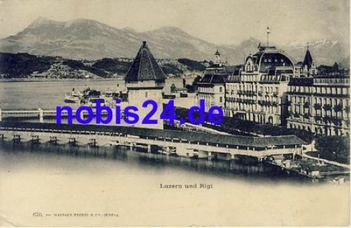 Luzern und Rigi  *ca.1900