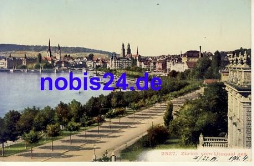 Zurich vom Utoquai  *ca.1920