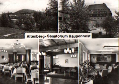 01773 Altenberg Sanatorium Raupennest o 24.8.1980