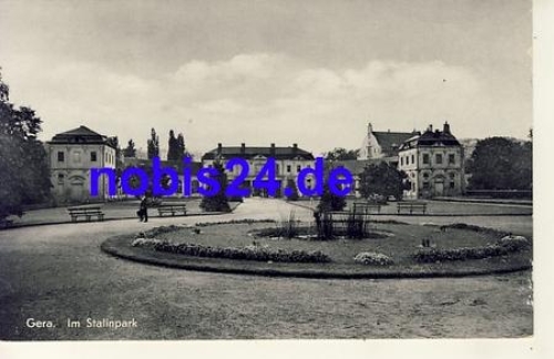 Gera Stalinpark *ca.1959