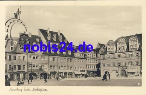 06618 Naumburg Marktplatz *ca.1955