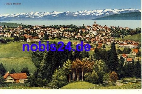 Heiden Schweiz o 1955