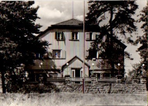 01814 Schöna, youth hostel Hans Dankner am Zirkenstein, o ca. 1970