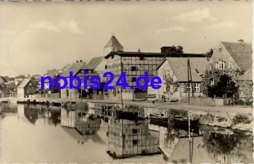 19395 Plau am See Wasserstrasse o 1957