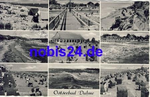 23747 Dahme Ostseebad o 1957