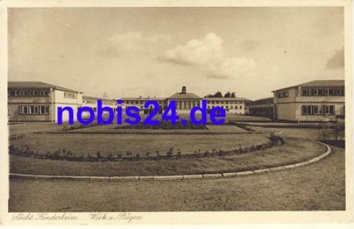 18556 Wiek Rügen Sächs. Kinderheim *ca.1920