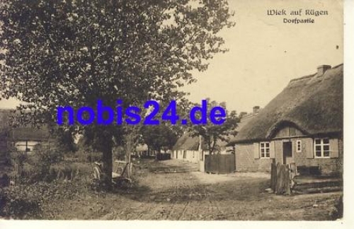 18556 Wiek Rügen Dorfpartie *ca.1920