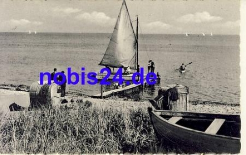 23730 Sierksdorf Am Bootssteg o 1963