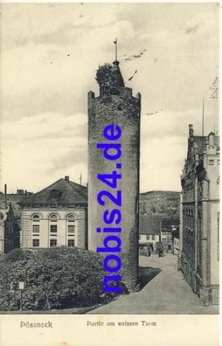 07381 Poessneck Weisser Turm o 1907