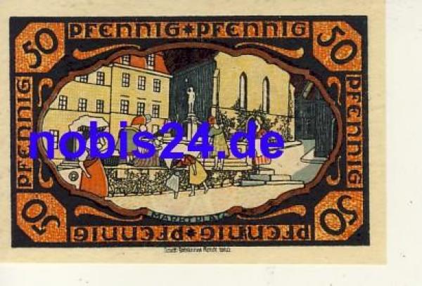 07381 Pößneck Notgeld 50 Pfennige um 1920