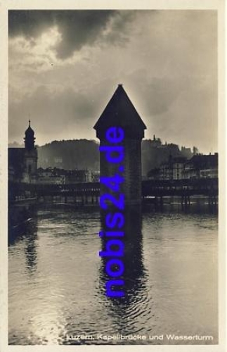 Lucerne Kapeli Bridge *ca.1926