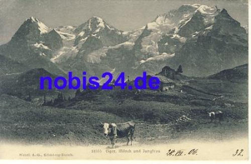 Eiger Monch Jungfrau *ca.1906