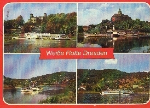 Elbdampfschiffe Schiffstypen der Weißen Flotte o 17.06.1985