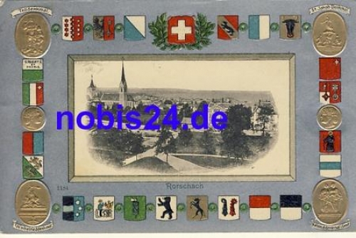 Rorschach Embossed Litho o 1907