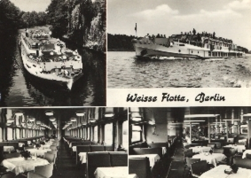 White Fleet Berlin Motor Ships o 1970
