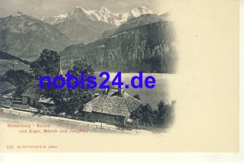 Beatenberg Kirche  *ca.1900