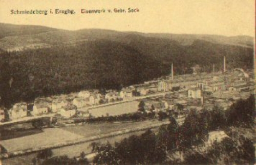 01762 Schmiedeberg ironworks from Gebr. Seck *approx. 1910