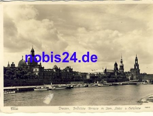 Dresden Brühlsche Terrasse o 1941  Hahn Foto12607