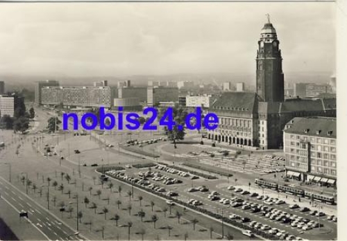 Dresden Leningrader Strasse Luftbild *ca.1976