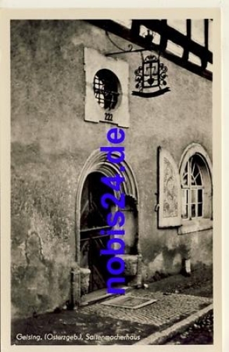 01778 Geising Saitenmacherhaus  *ca.1954