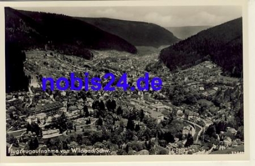 75323 Wildbad Luftbild *ca.1930