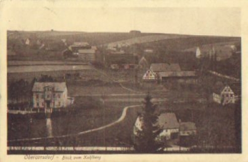 01762 Obercarsdorf vom Kohlberg o 27.7.1915