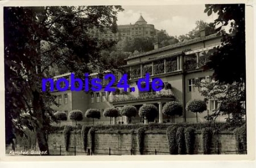 Karlsbad Gasbad o 1948