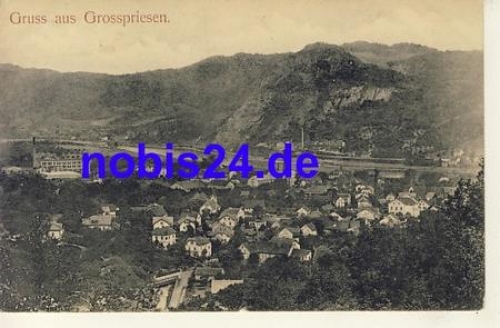 Grosspriesen Velké Březno o ca.1920