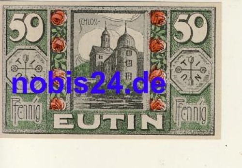 23701 Eutin emergency money 50 pfennigs 1920