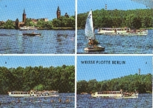 White Fleet Berlin Salonschiffe o 1975