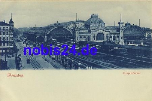 Dresden Hauptbahnhof *ca.1900