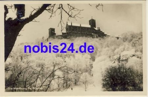 Eisenach Wartburg in winter * around 1928