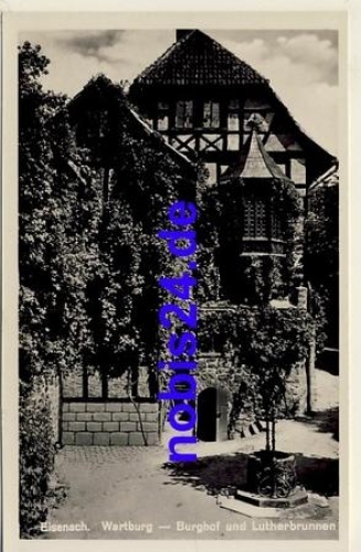 Eisenach Wartburg Burghof *ca.1928