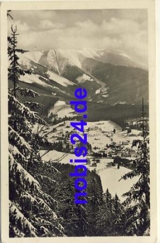 Spindleruv Mlyn Spindlermühle Riesengebirge o 1952