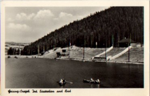 01778 Geising ice stadium and swimming pool *approx. 1950